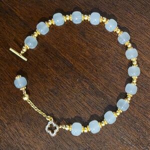 Light Green Bracelet Gold